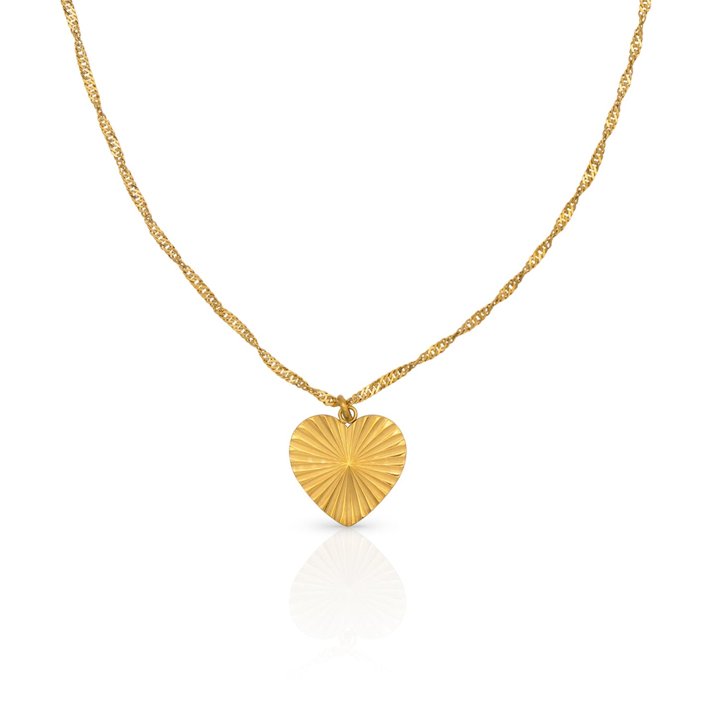 Love You Baby Gold Necklace