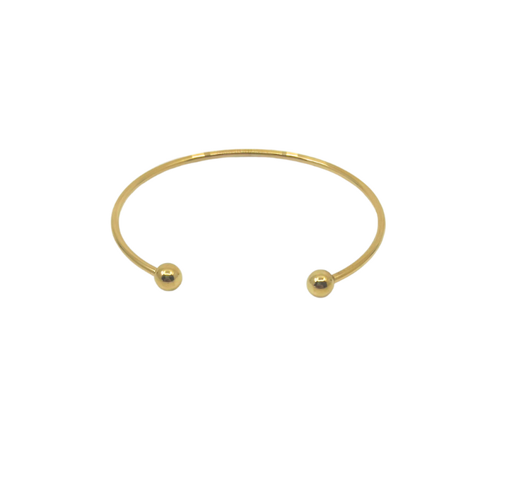 The Ball Gold Bangle