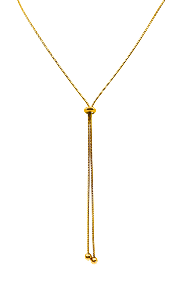 Gold Droplet Necklace