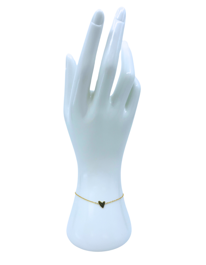Mini Heart Gold Bracelet